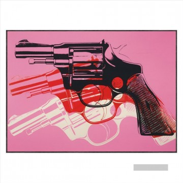 Pistole 2 Andy Warhol Ölgemälde